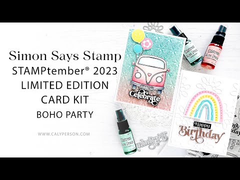 Simon Says Clear Stamps Boho Party sss202776c