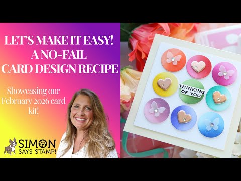 Simon Says Clear Stamps Be Your Beautiful Self 2386ssc