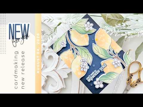 Simon Says Stamps and Dies Squeeze You set1293sy Every Happiness The Squeeze is On: Building a Bold, Juicy Lemon Card in Minutes | Simon Says Stamp Squeeze You Tina Smith
