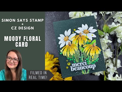 Simon Says Stamp Embossing Folder Dainty Dotted Daisy sf504 Friend Like You