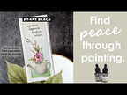Penny Black Light Gray Liquid Watercolor 75-016 video