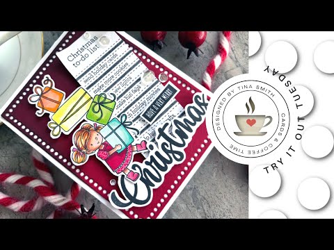 CZ Design Clear Stamps Noted Holiday cz383c Season Of Wonder