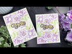 Simon Says Clear Stamps BEAUTIFUL FLOWERS sss101826