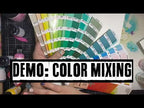 Dina Wakley Ranger Ruby 1oz Media Acrylic Paint MDQ54078 Color Mixing Demo Video