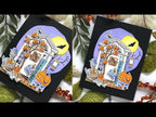Art Impressions HALLOWEEN Front Porch Stamp and Die Set 5487