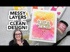 Simon Says Stamp Stencil Dash and Dot 1030st Celebrate