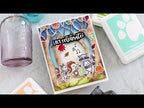 Simon Says Stamp Embossing Folder and Cutting Dies Arched Forest sfd352
