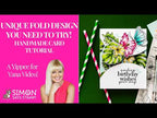CZ Design Inside Greetings Birthday Wafer Dies czd276c Unique Fold Card Design You Need to Try | Handmade Card Tutorial Yana Smakula