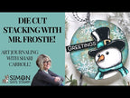 Tim Holtz Distress Archival Ink Pad Hickory Smoke Ranger Christmas Circle Journal Tag Video