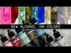 Tim Holtz Flip Top Distress Paint Brushed Pewter Ranger TDF52968 Colorful Effects Video
