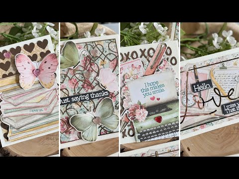 Simon Says Stamp Acetate Hearts Foil Transfer Cards 1000ssa Sweetheart