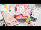Tim Holtz Distress Embossing Glaze Kitsch Flamingo Ranger tde73857 Teacher Gift Card Holders Video