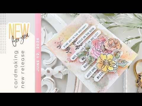 Simon Says Stamp Floral Elements Wafer Dies 445sss The Messy Mat Method: Easy Watercolor & Ink Smooshing Tutorial | Tina Smith