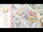Simon Says Stamp Floral Elements Wafer Dies 445sss The Messy Mat Method: Easy Watercolor & Ink Smooshing Tutorial | Tina Smith