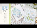 Simon Says Clear Stamps Blessed SSS101370 Don't TOSS it! Create a Beautiful Flower Card Tutorial | Simon Says Stamp Always There Release Tina Smith