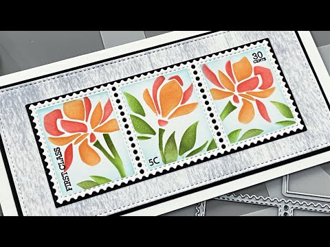 Gina K Designs Post Cards and More Clear Stamps gkd218 Video