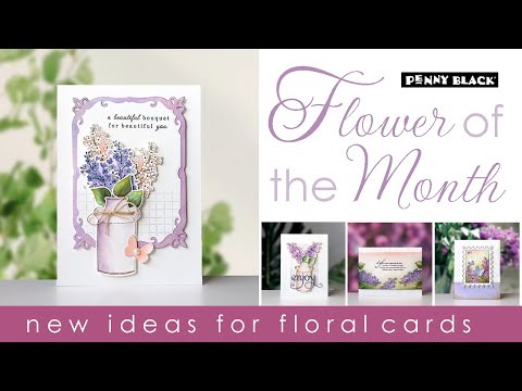 Penny Black Country Bouquet Clear Stamps 31-106 video