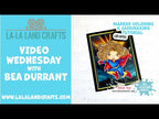 La-La Land Crafts Flying Superhero Marci Cling Stamp 5586* video