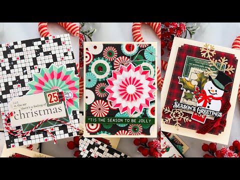 Simon Says Stencils and Dies Layered Rosette set889lr Nina Trapani Patterned Paper Cards Tutorial