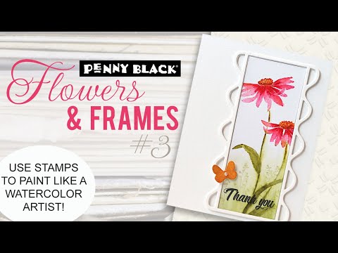 Penny Black Finest Petals Clear Stamps 31-138 video