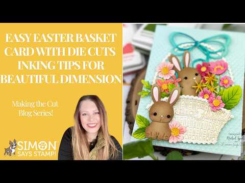 Simon Says Stamp Basket Bunny Wafer Dies s1119 Beautiful Moments