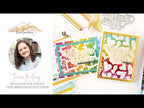 Simon Says Stamp Stencil and Foil Transfer Cards Falling In Love set908fl To Love