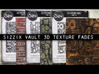 Tim Holtz Distress Mini Ink Pad Hickory Smoke Ranger TDP47339 Texture Fades Video