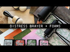 Tim Holtz Distress Ink Pad Rustic Wilderness Ranger tim72805 Brayer And Foam Techniques Video