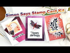 Simon Says Stamp Pawsitively Dazzling Gems Warm Tones se110 Celebrate