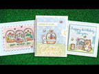 Lawn Fawn Spring Basket Add-On Birthday Stamps lf3661 intro video