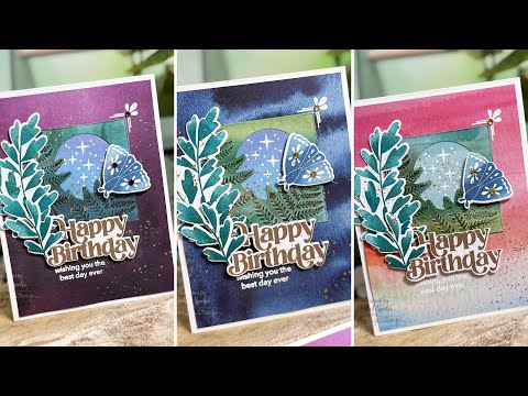 Tim Holtz Distress Foundry Wax Kit Bundle Ranger Celestial Happy Birthday Cards Video