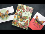 Simon Says Clear Stamps Mix and Match Butterflies 2007ssc Splendor