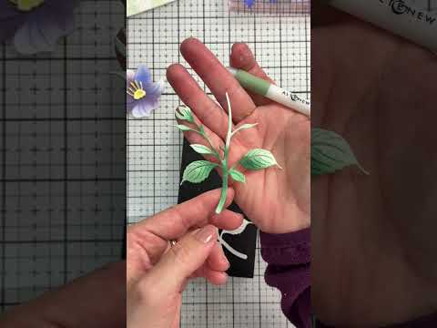 Simon Says Stamp Luna Flower Wafer Dies s1136 Always There Elegant Ink Blended Willowweave & Luna Flower Card |Simon Says Stamp #diy Bibi Cameron