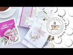Simon Says Stamps and Dies Wild and Free Flowers set749wf Be Bold Simon Says Stamp | April 2024 Card Kit | Wild & free Flowers Tina Smith