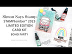 Simon Says Stamp Set of 3 Stencils Boho Rainbow ssst221711 Season Of Wonder