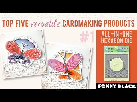 Penny Black Clear Stamps Note Builder 31-046 video