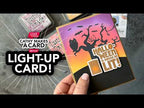CZ Design Stamps and Dies Oh My Goth set1366og Cathy Makes a Card that lights up Zielske