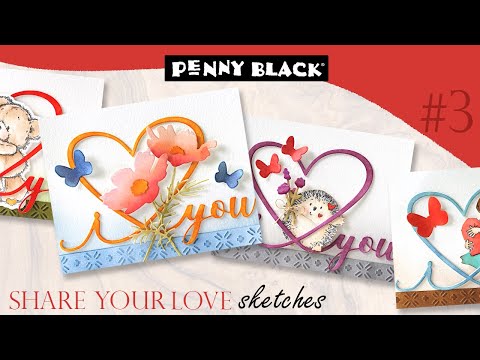 Penny Black Clear Stamps Adorable 31-032 video