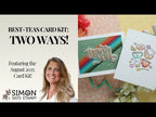 Simon Says Stamp Card Kit of the Month August 2025 Best-Teas ck0825 Best-Teas Card Kit: Two Ways Laura Bassen