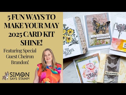 Ranger Tim Holtz Distress Crayons Set 10 TDBK51800 May 2025 Card Kit Video