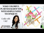 Simon Says Stamp Double Plaid Cover Wafer Die 1136sd Enhance Simple Plaid Backgrounds With Color! Caly Person
