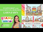 Lawn Fawn A Mole Lot of Cake STAMPtember Exclusive Stamps and Dies Kelly Marie Alvarez NEW Lawn Fawn for STAMPtember 2026 Kelly Marie Shows Us EVERYTHING