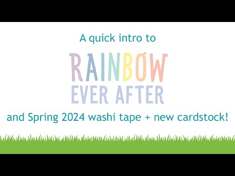 Lawn Fawn Unicorn Party Foiled Washi Tape lf3336 Intro