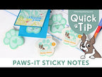 Simon Says Stamp Gingermas Sticky Notes st0162