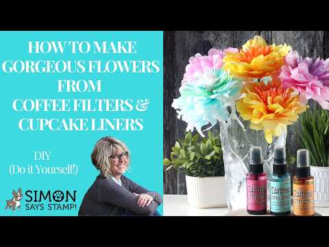 Tim Holtz Distress Spray Stain Picked Raspberry Ranger TSS42396 DIY Flowers Video