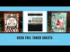 Therm O Web Solid Black Deco Foil Toner Card Fronts 5665 how-to video