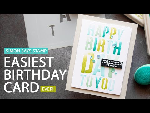 CZ Design Stencils Layering Birthday czt010 Out Of This World