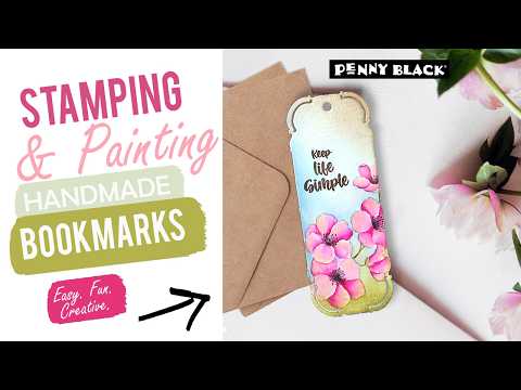 Penny Black Fresh and Lovely Clear Stamp and Die Set video