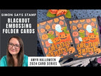 Simon Says Stamp Jolly Pumpkins Wafer Dies s969 Sweet Wishes
