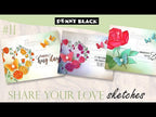 Penny Black Clear Stamps Tender Roses 31-023 video